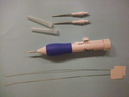 Punchneedle milward regolabile ed intercambiabile 3 aghi - immagine 2