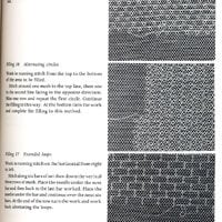 A new approach to embroidered net, edna groves