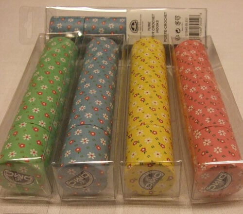 Portauncinetti  in cartone colorato dmc