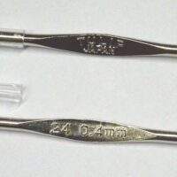 Uncinetto metallo tulip 0,40/24