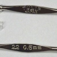 Uncinetto metallo tulip 0,50/22
