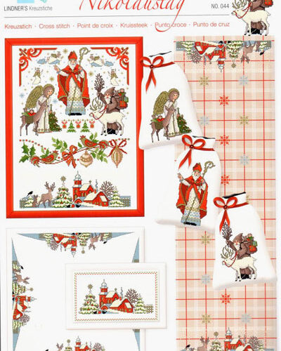 Lindner's  kreuzstiche  n°044   nikolaustag /san nicolo'