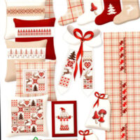 Lindner's  kreuzstiche  n°016   santa claus