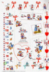Lindner's  kreuzstiche  n°069  pauli & paulinchen con alfabeto - immagine 2