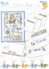 Lindner's  kreuzstiche n°049   geburt junge/disegni per bambini
