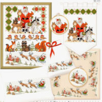 Lindner's  kreuzstiche n° 073   drauben vom walde...