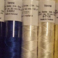 Seta venne nm30/2 colorata