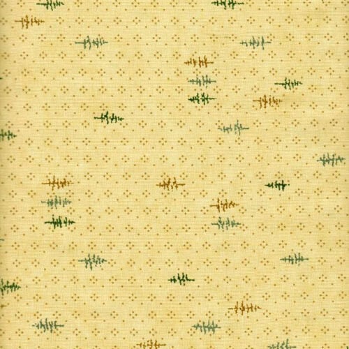 "town square" by holly taylor for moda, puntini e abeti altezza cm 110 € 18,00 al metro vendita a multipli di 50 cm