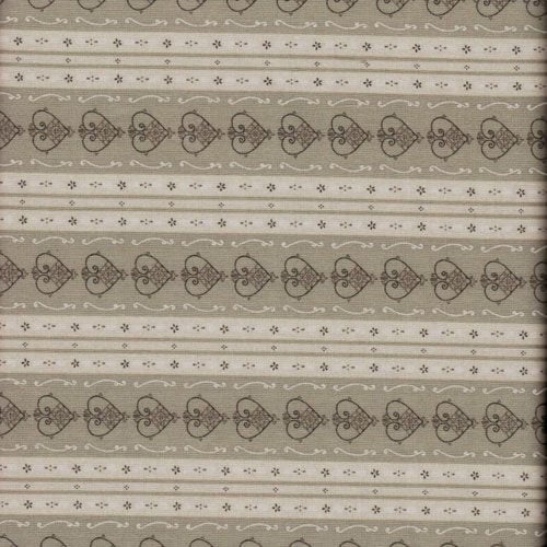 "jol" by wenche wolff hatling of northern quilts for moda, cuori e righe vendita multipli di 50 cm