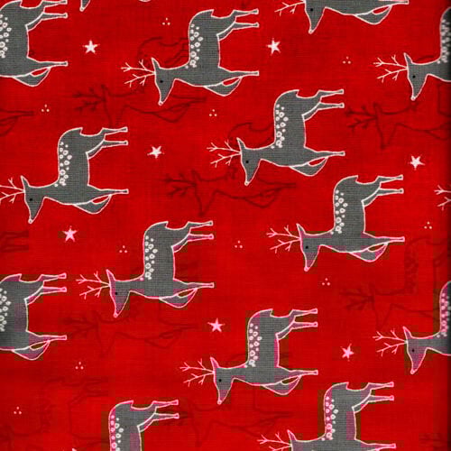"jol" by wenche wolff hatling of northern quilts for moda, renne vendita a multipli di 50 cm