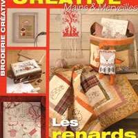 Broderie creative hors serie 3, le volpi