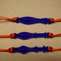 Bracciale con fusello colorato