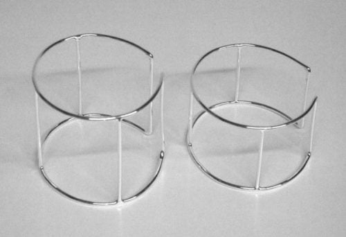 Bracciale in bronzo argentato e rodiato, nichel free