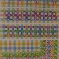 Colonia a quadretti multicolor Graziano, altezza cm 180 8 fori € 36,00 al metro vendita a multipli di 50 cm