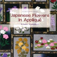 Japanese flowers in applique'