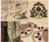 Japanese flowers in applique' - immagine 2