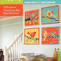 Applique with attitude from piece o cake designs, linda jenkins