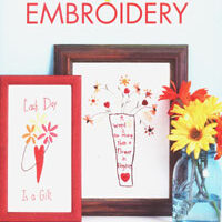 Modern primitive embroidery