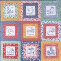 A stitch in time with mother goose