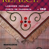 Punto catenella, realce 152