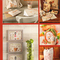 Broderie creative 59, les ecureuils brodes