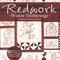 Redwork: winter twitterings