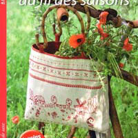 La broderie rouge au fil des saisons