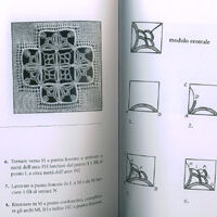 Reticello antico e filet, maria del popolo