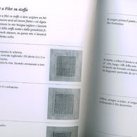 Reticello antico e filet, maria del popolo