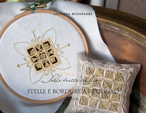Sulle tracce del filo: stelle e bordure a reticello, buonpadre album 8