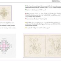Sulle tracce del filo: stelle e bordure a reticello, buonpadre album 8
