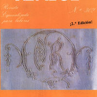 Realce letras para bordar 302