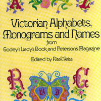 Victorian alphabets monograms and names, rita weiss