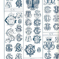 5000 decorative monograms, o'kane