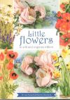 Little flowers in silk and organza ribbon