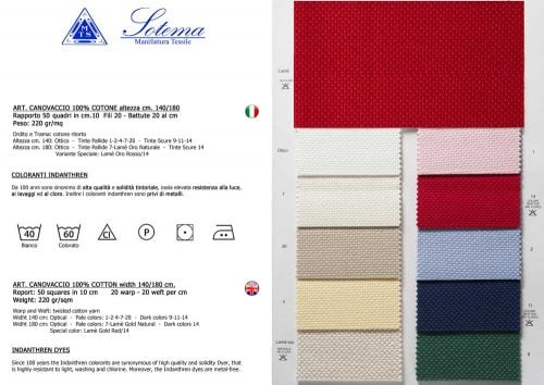 Aida 50, sotema altezza 140 cm, € 21,00/36,00 al metro, vendita a multipli di 50 cm - immagine 3