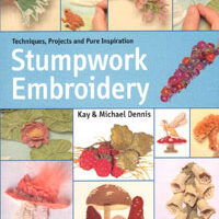 Stumpwork embroidery