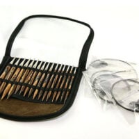 Knit pro prym 223800, kit ferri circolari con punte in legno