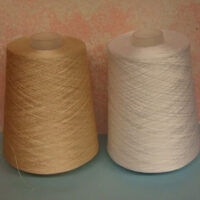 Cotone reter-fil egitto 8/3 perlato, bianco o ecru'