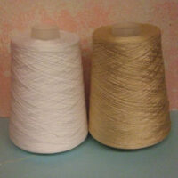 Cotone reter-fil egitto 16/3 perlato, bianco o ecru'