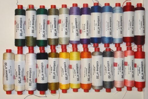 Cotone tombolo 30 tombolo e disegni mt 300 - immagine 2