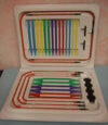 Kit ferri circolari denise colorati - immagine 3