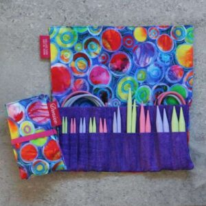 Denise  love2knit sharp short tip/ punte corte colori forti arcobaleno