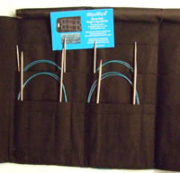 Hiyahiya sharp magic loop gift sharp, set di 4 ferri fissi da 100 cm/40" dal 2,25 al 3,50