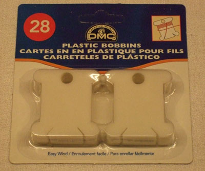 DMC Farfalline In Plastica Per Filo + Anello Metallico | 28 Pezzi | Organizza Il Filo