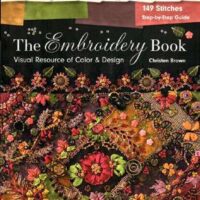 The embroidery book visual resource of color e design