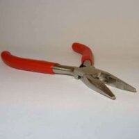 Pinzetta mezzo tonda con punta lunga, mini rayher cm 15