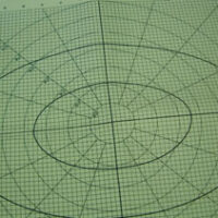Base con griglia centimetrata per tirare e stirare prym