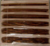 Kit 6 gioco ferri doppia punta in legno multicolor natural cm 20, knit pro prym 223805 - immagine 2