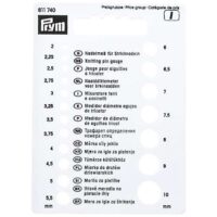Misuratore ferri 2-10 prym 611740